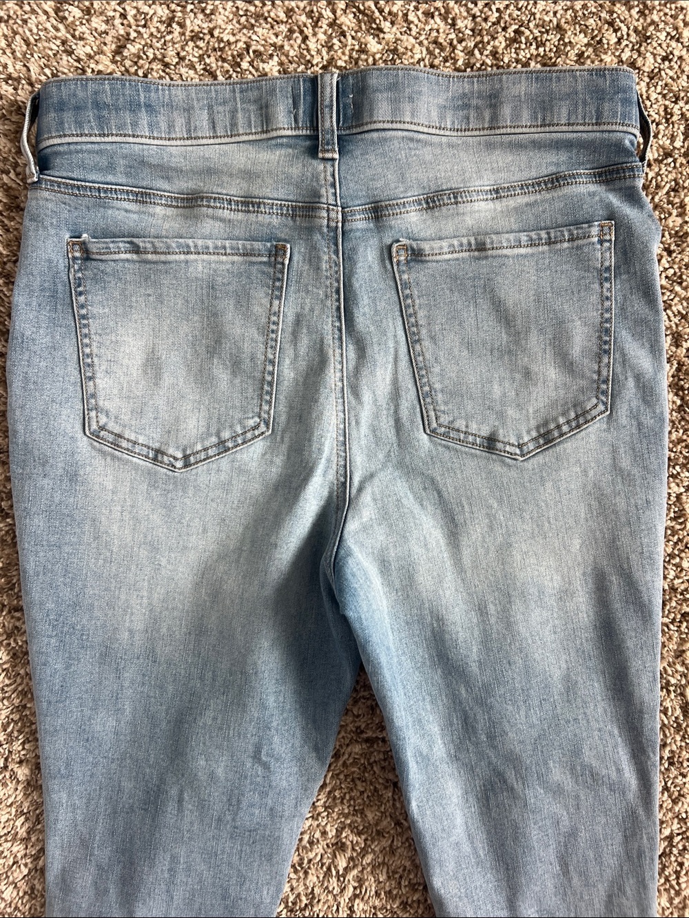 Wonderly Hi-Rise Skinny Crop Distressed Skinny Jeans Size 10R - Picture 9 of 11